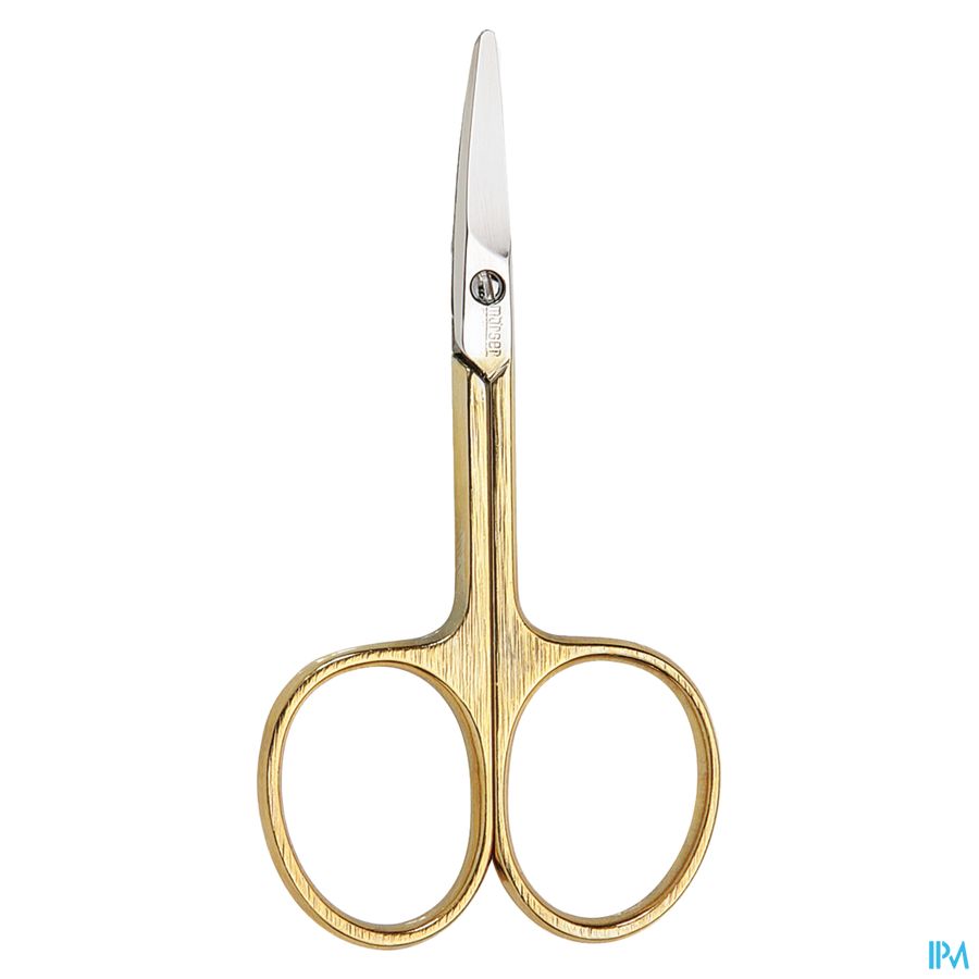 Mörser Babyschaar met afgeronde punten, verguld N°55 1