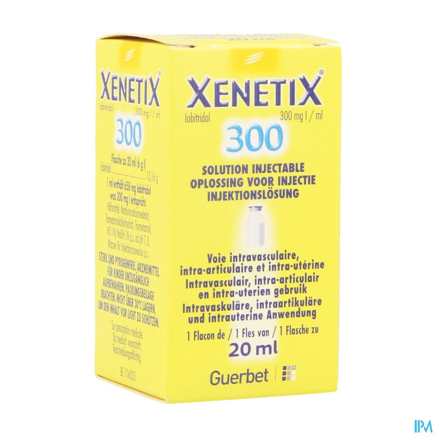 Xenetix Sol Inj 300mg/1ml 20ml Xenetix Sol Inj 300mg/1ml 20ml