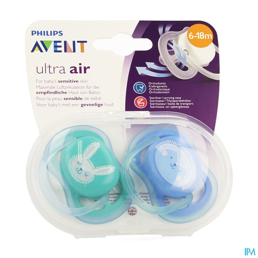 Philips Avent Fopspeen +6m Air Mix Scf344/23