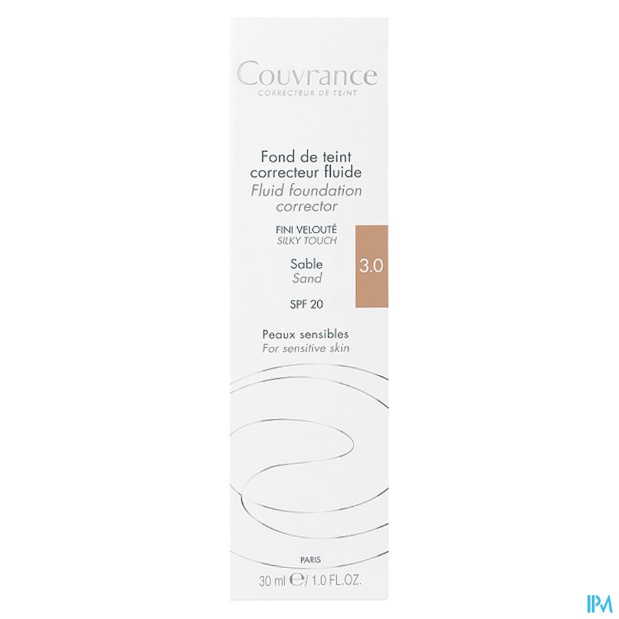 Avene Couvrance Fdt Correct. Fluide 3 Sable 30ml 2