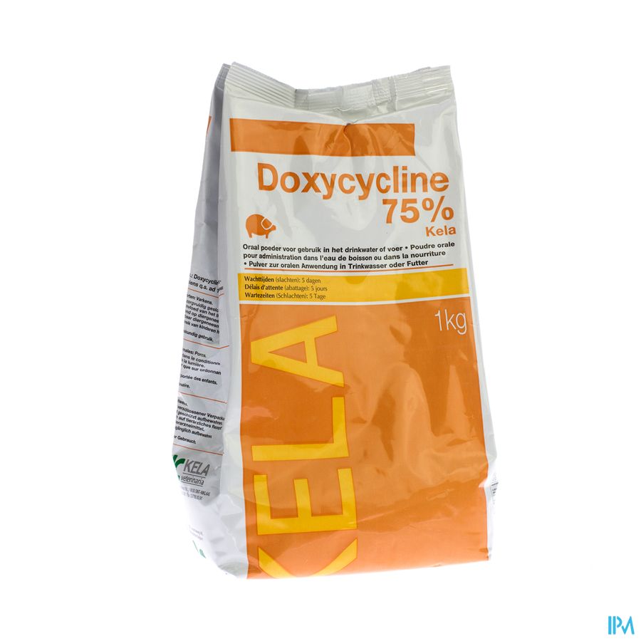 Doxycycline 75% 1kg Kela Doxycycline 75% 1kg Kela