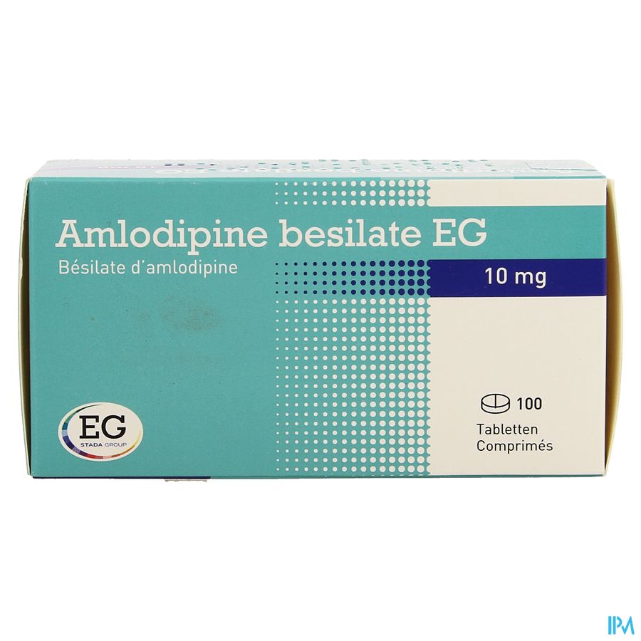 Amlodipine Besilate EG Tabl 100X10Mg 1