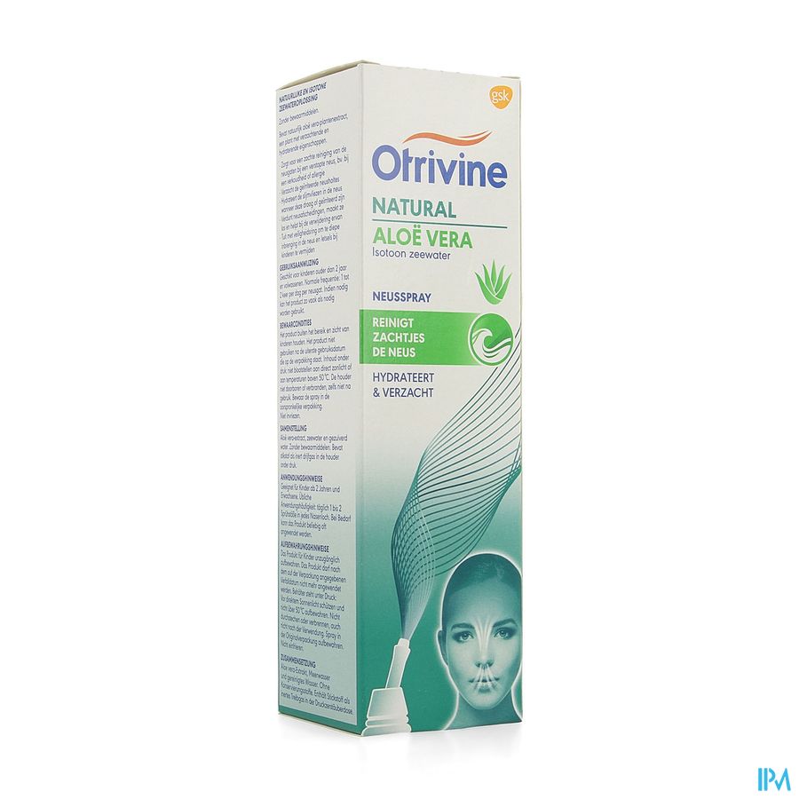 Otrivine Natural Aloe Vera Spray 100ml Otrivine Natural Aloe Vera Spray 100ml