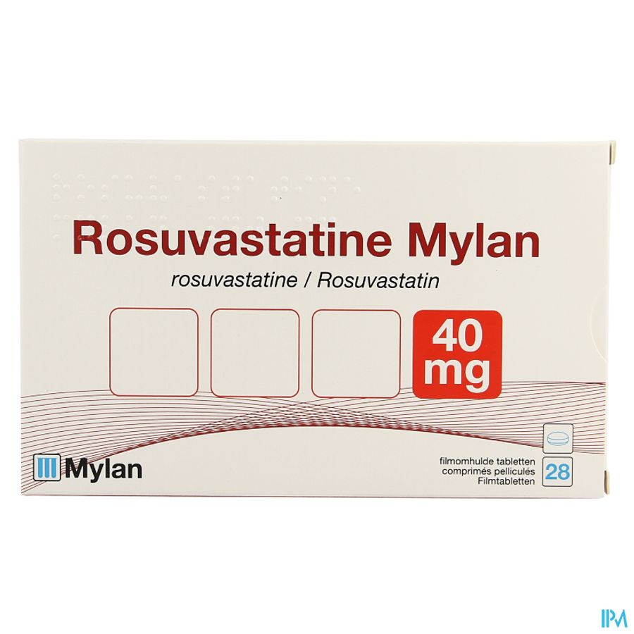 Rosuvastatine Viatris 40mg Filmomh Tabl 28 1
