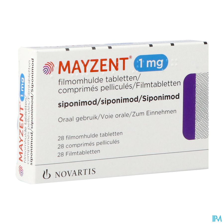 Mayzent 1,00mg Comp Pell 28 Mayzent 1,00mg Comp Pell 28