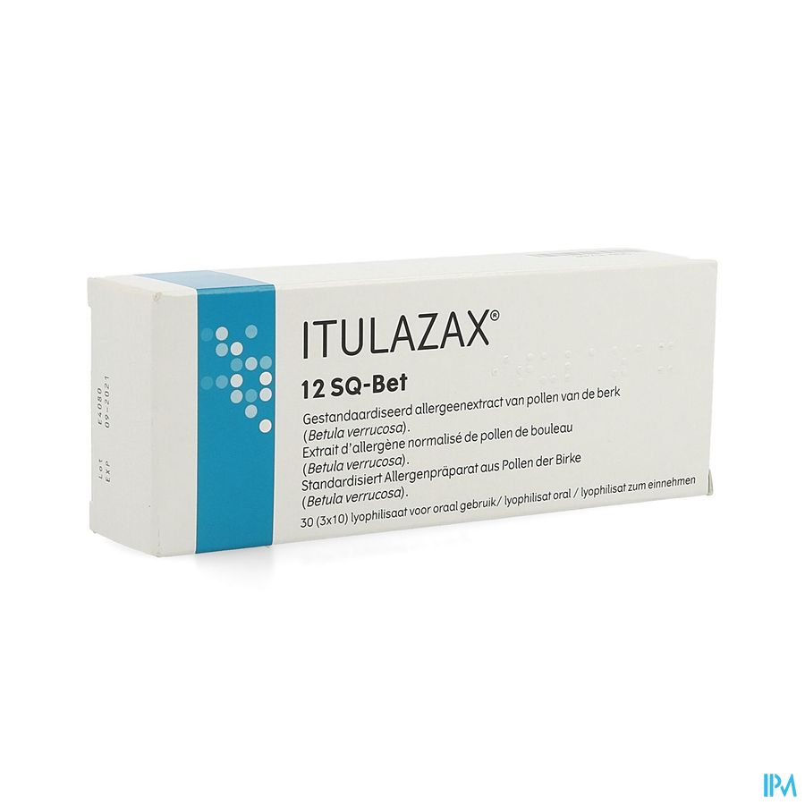 Itulazax Lyophilisaat Sublinguaal Tabl 30 Itulazax Lyophilisaat Sublinguaal Tabl 30