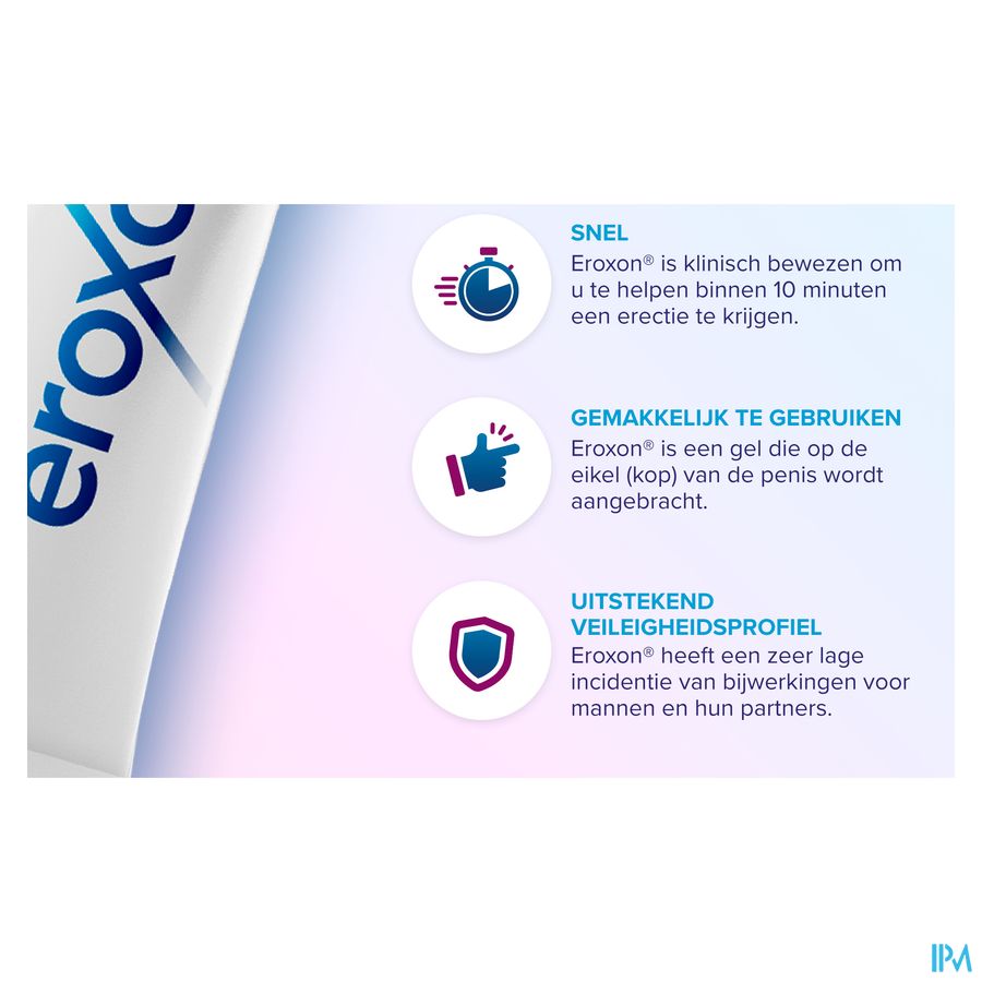 Eroxon Stim.gel Erectiestoornissen Tubes 4 10