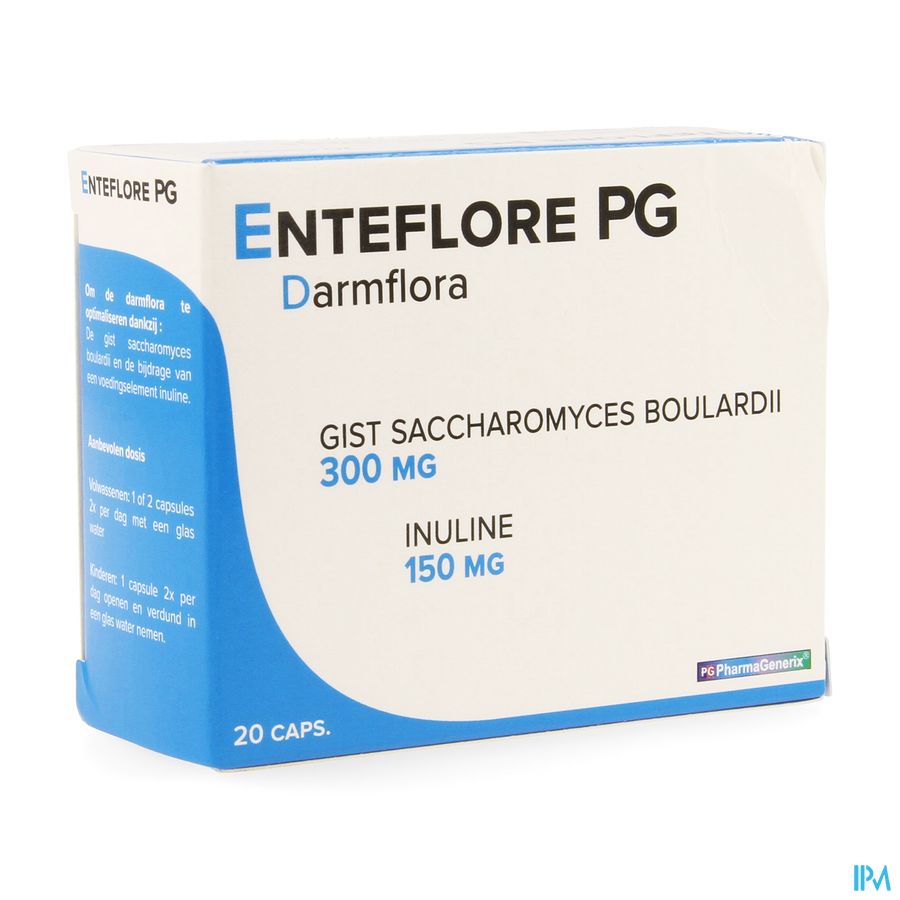 Enteflore Pg Pharmagenerix Caps 20 Enteflore Pg Pharmagenerix Caps 20