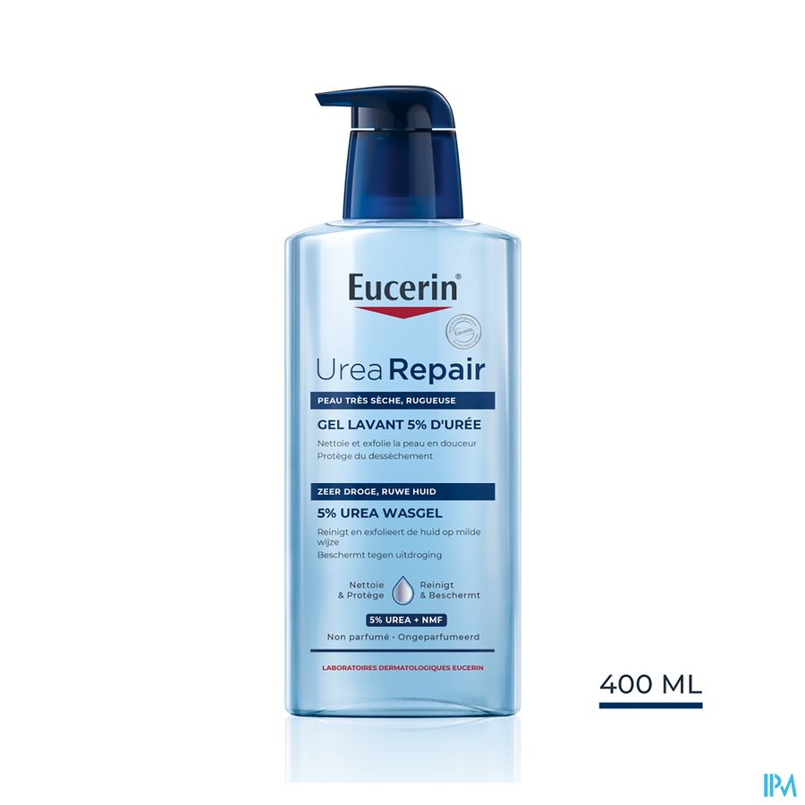 Eucerin Urearepair Wasgel 5% Urea 400ml 10