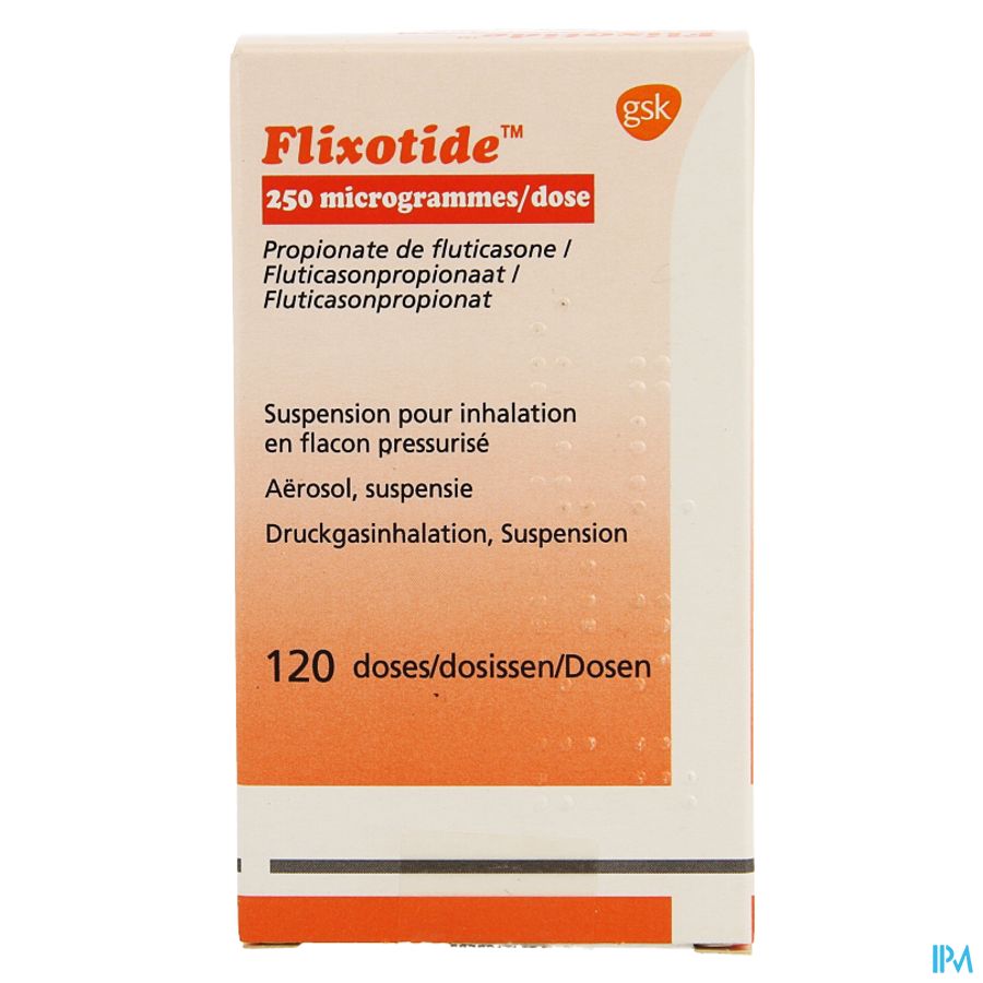 Flixotide 250 Inhal Dos 120x250mcg 1
