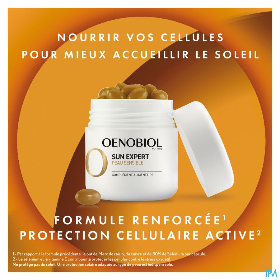 Oenobiol Sun Expert Gev. Huid Caps 2x30 20