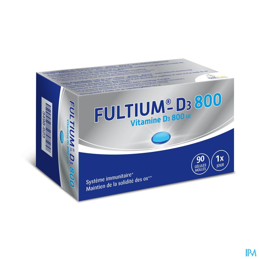 Fultium D3 800 Caps Molles  90 Fultium D3 800 Caps Molles  90