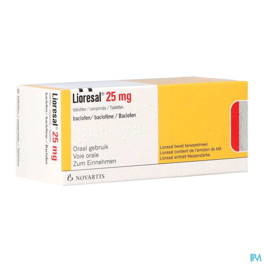 Lioresal Comp 50 X 25mg Lioresal Comp 50 X 25mg
