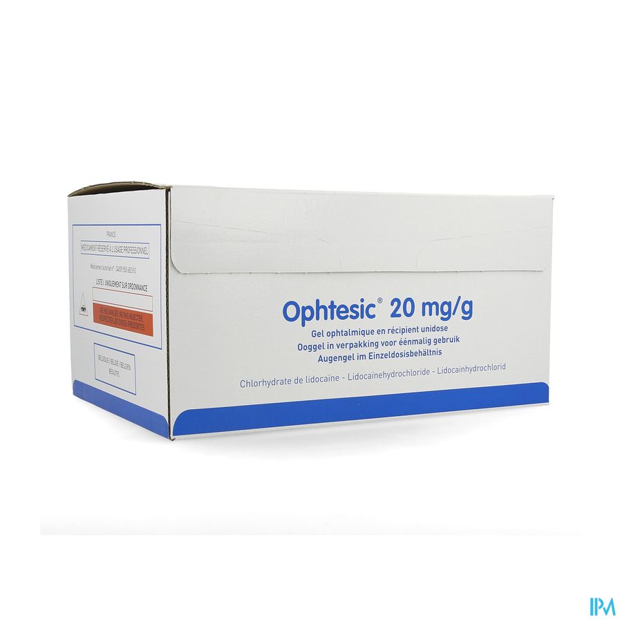 Ophtesic 20mg/g Ooggel Eenmalig Gebbruik Tube 20 Ophtesic 20mg/g Ooggel Eenmalig Gebbruik Tube 20