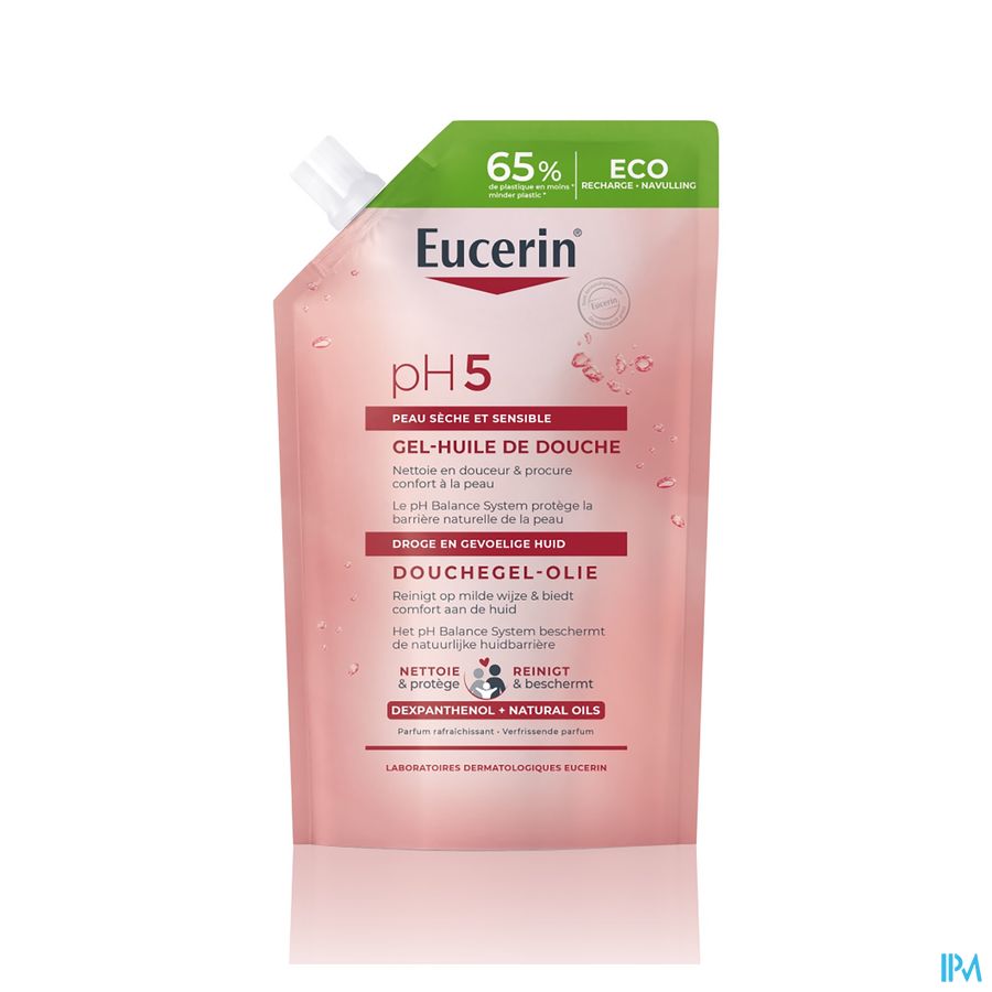 Eucerin Ph5 Douchegel Olie Navulling 400ml