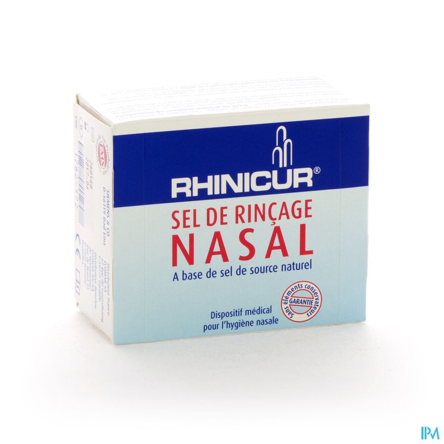 Rhinicur Nasaal Spoelzout Zakje 20x2,5g 6