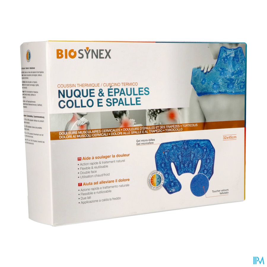 Biosynex Coussin Thermique Epaule&nuque 32x45cm Biosynex Coussin Thermique Epaule&nuque 32x45cm