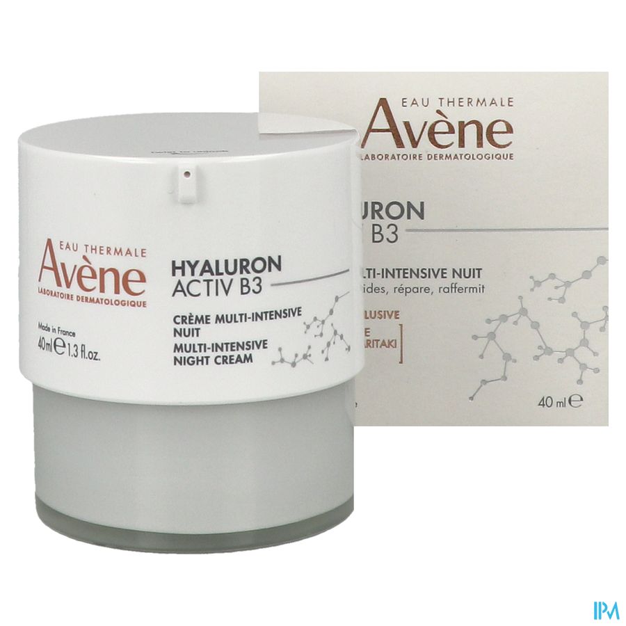 Avene Hyaluron Activ B3 Cr Regen. A/ride Nuit 40ml 9