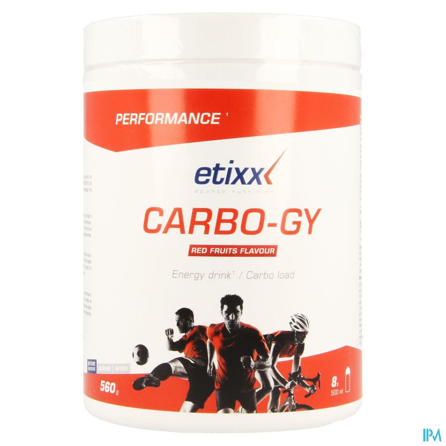 Etixx Carbo Gy Red Fruits Pdr 560g 2