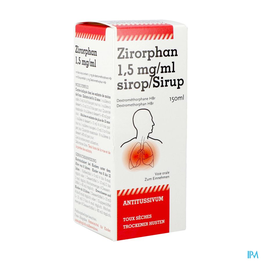 Zirorphan 7,5mg/5ml Sir 150ml Zirorphan 7,5mg/5ml Sir 150ml