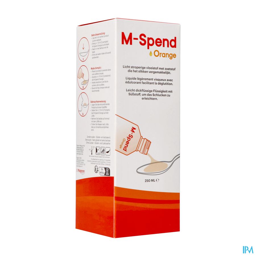 M-spend Orange 250ml Fag Rempl.3549532 M-spend Orange 250ml Fag Rempl.3549532