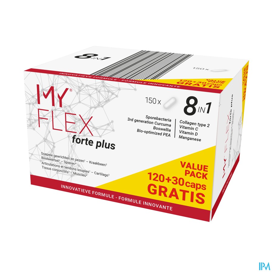 My Flex Forte Plus Caps 150 (120+30 Gratuit)