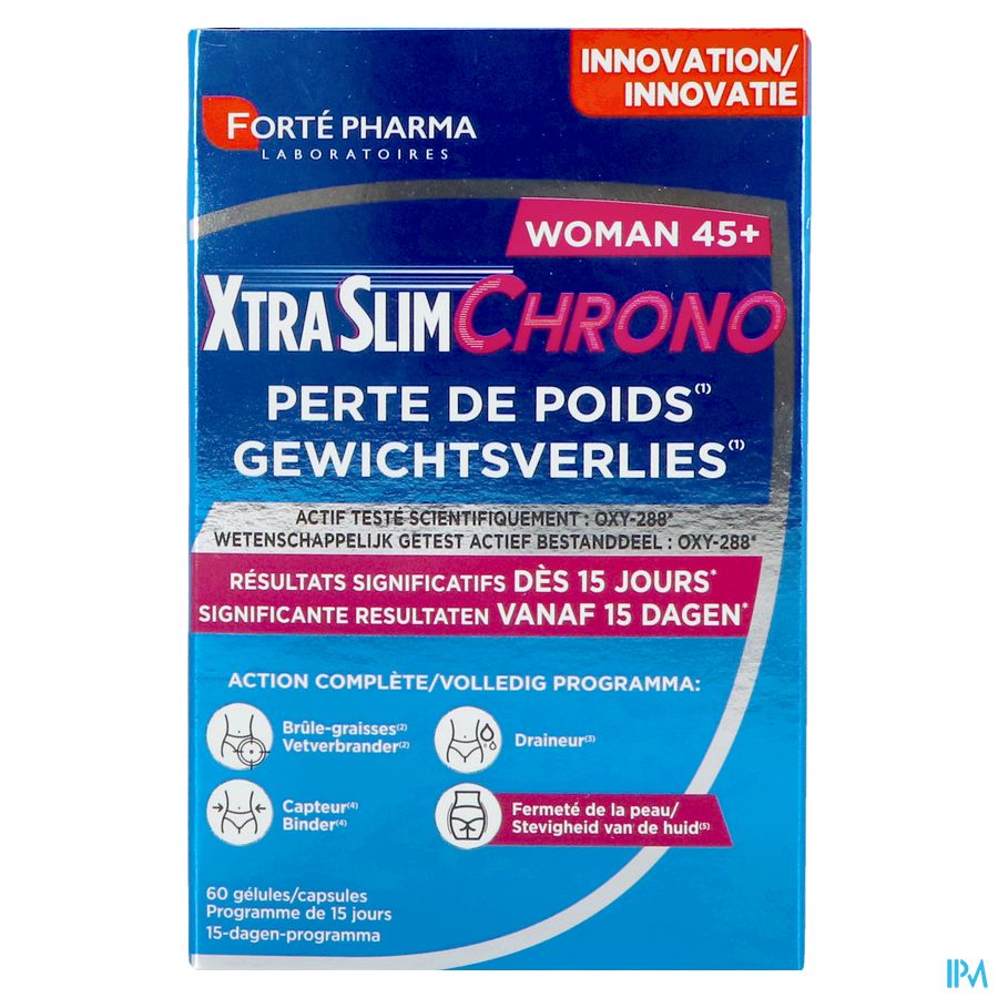 Xtraslim Chrono Woman 45+ Caps 60 2