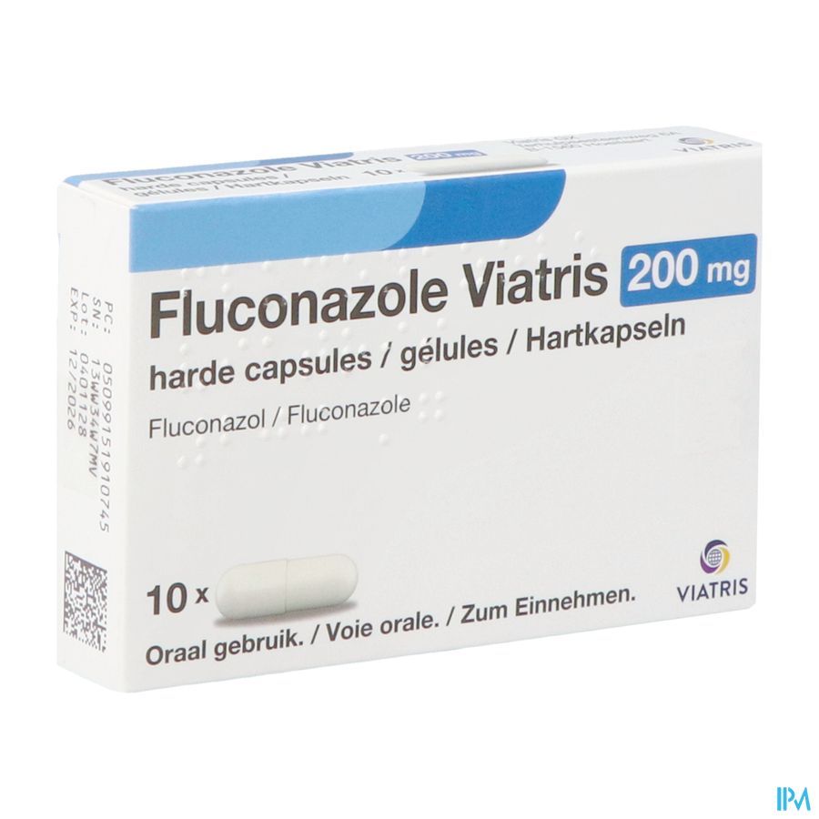 Fluconazole Viatris 200mg Caps 10 Fluconazole Viatris 200mg Caps 10