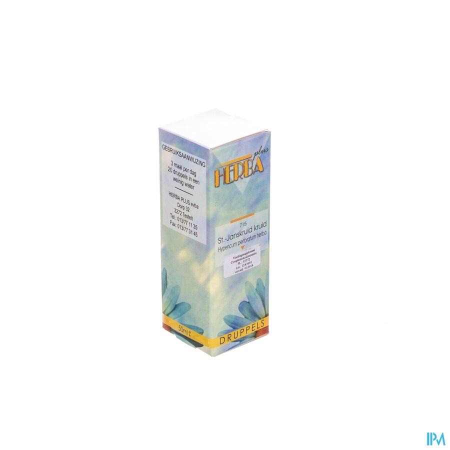 Herba Plus Sint Janskruidolie Tinct 50ml Herba Plus Sint Janskruidolie Tinct 50ml