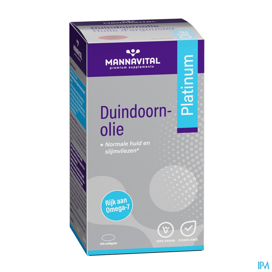 Mannavital Duindoornolie Platinum 111g