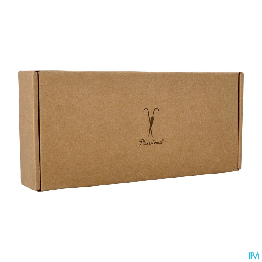 Pluviose Canne Pliable Uni Poignee Bois Champagne
