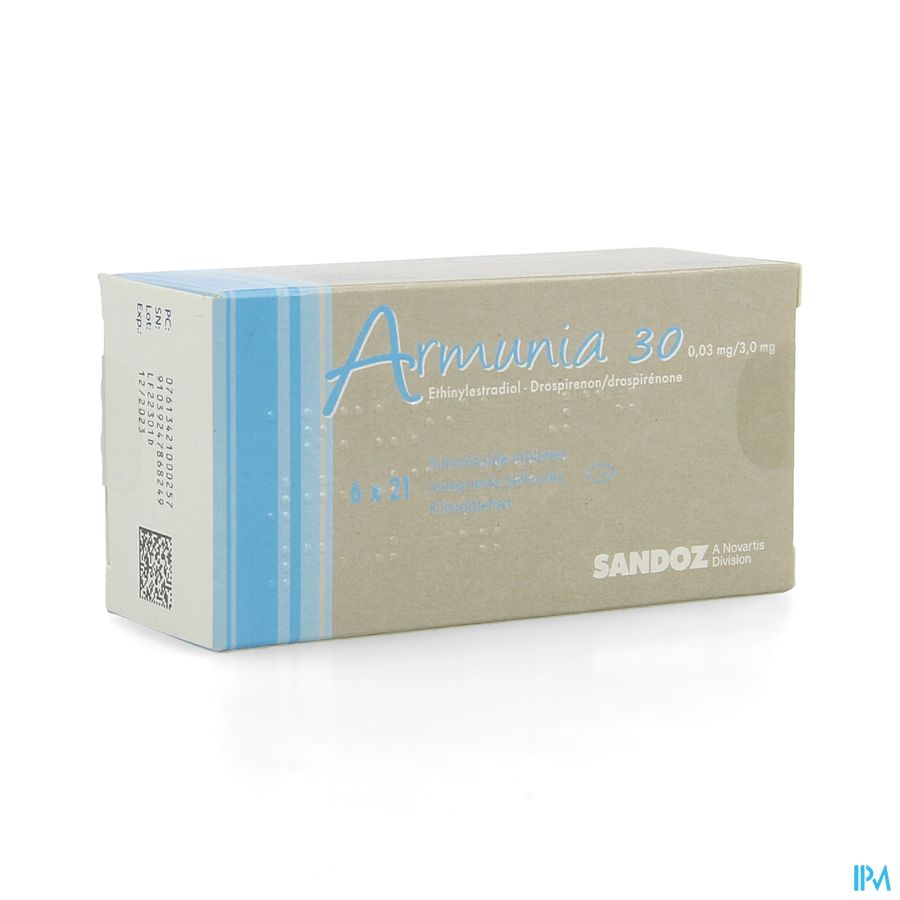 Armunia 30 Sandoz Filmomh Tabl 6 X 21 Armunia 30 Sandoz Filmomh Tabl 6 X 21