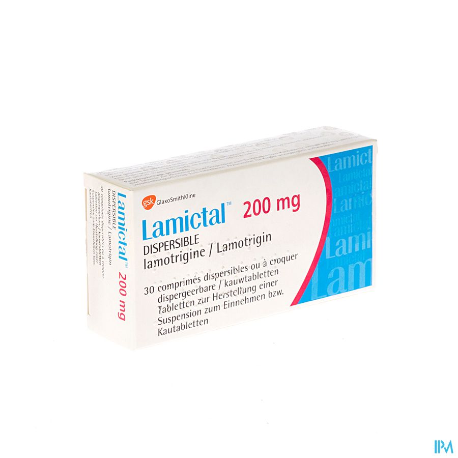 Lamictal Disp Tabl 30x200mg Lamictal Disp Tabl 30x200mg