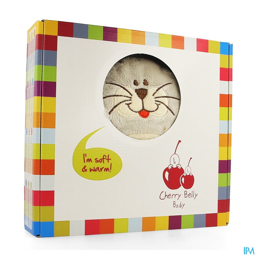 Warmtekussen Lijnzaad Cherry Belly Baby Konijn