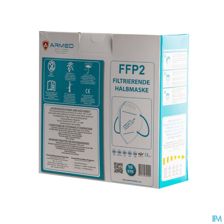 Masker Armed Ffp2 10 O'life Masker Armed Ffp2 10 O'life