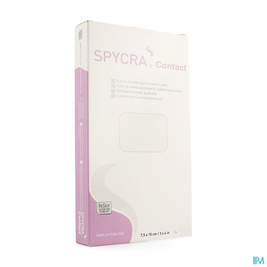 Spycra Contact Silicon Adh 7,5cmx10,0cm 10 Spycra Contact Silicon Adh 7,5cmx10,0cm 10