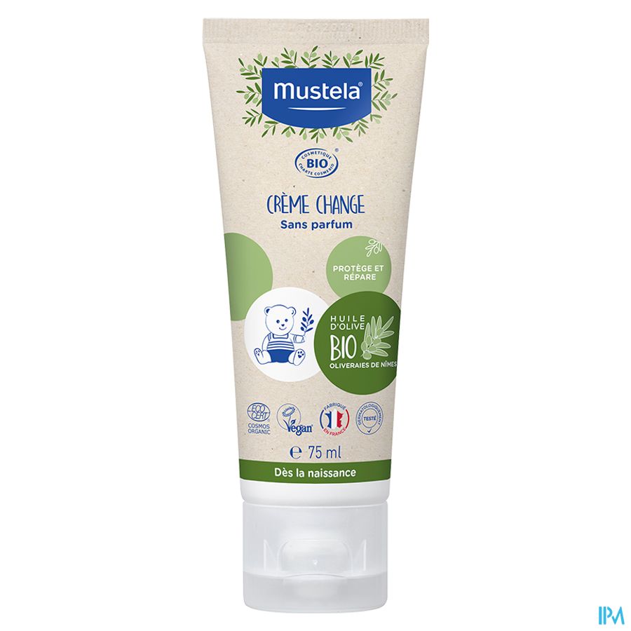 Mustela Ch Bio Creme Luierwissel 75ml Mustela Ch Bio Creme Luierwissel 75ml