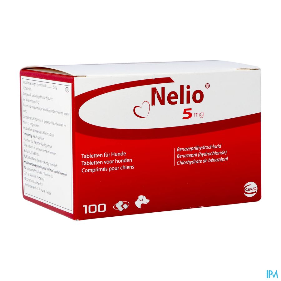 Nelio 5mg Hond Tabl 10x10