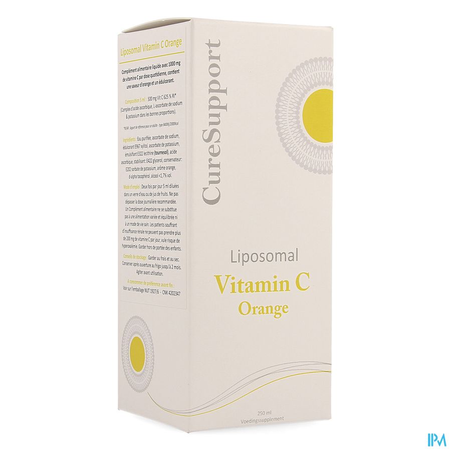 Vedax Liposomal Vitamin C Orange 500mg 250ml Vedax Liposomal Vitamin C Orange 500mg 250ml