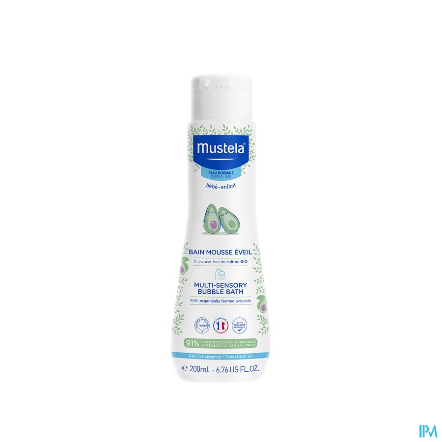 Mustela Pn Tonisch Badschuim Nf 200ml 1