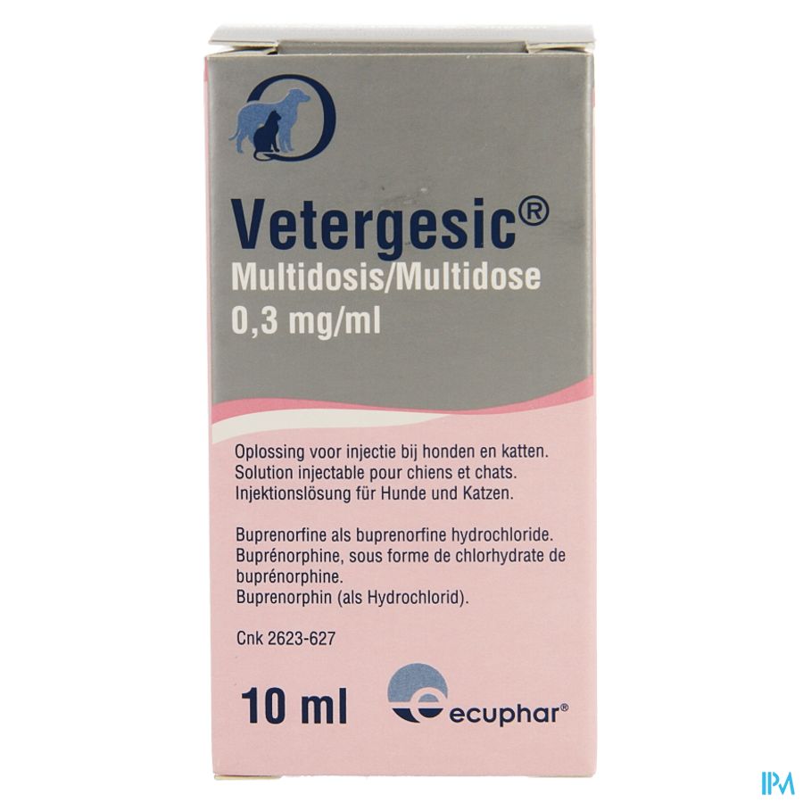 Vetergesic Multidosis 0,3mg/ml 10ml Vetergesic Multidosis 0,3mg/ml 10ml