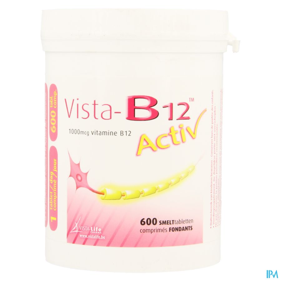 Vista B-12 Activ Smelttabl 600 1