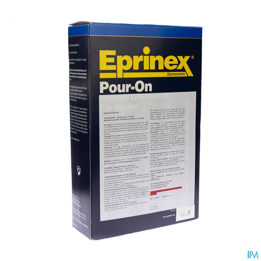Eprinex Sol Pour-on 5000ml Pip Eprinex Sol Pour-on 5000ml Pip