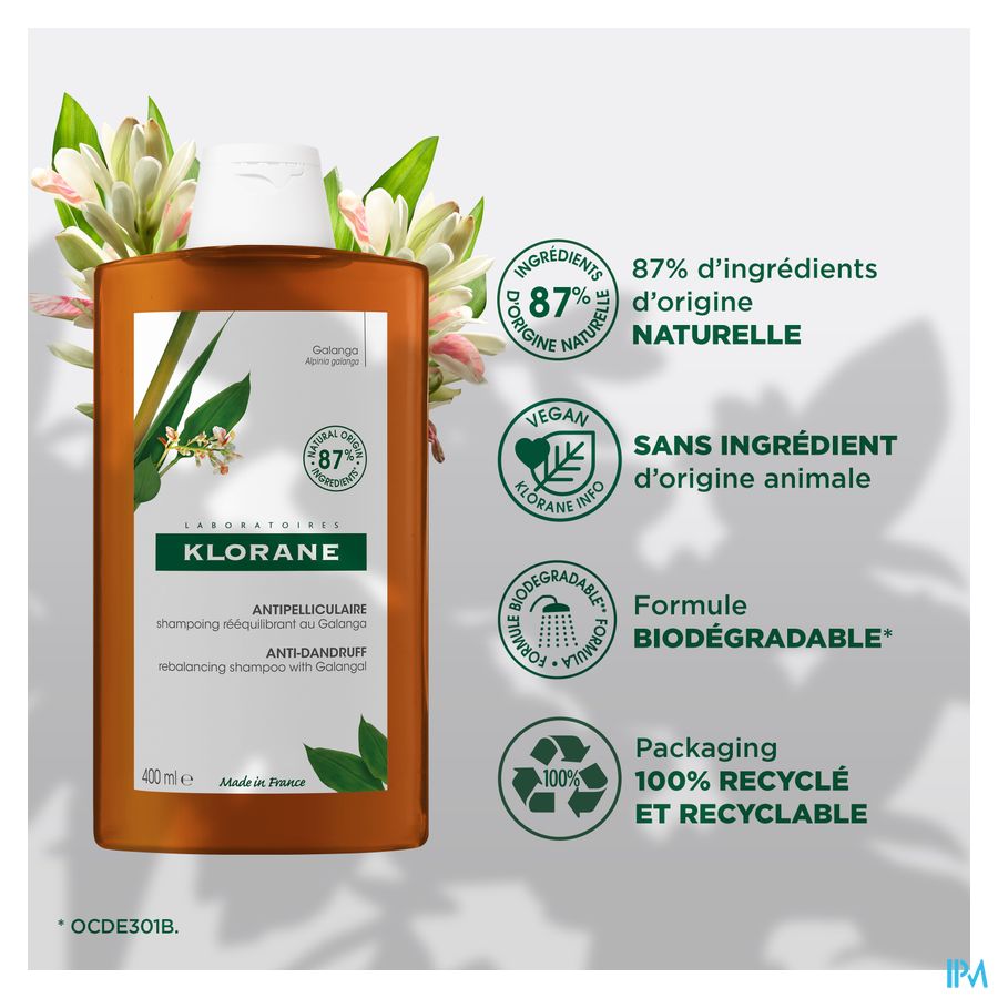 Klorane Capil. Sh Galanga 200ml 20