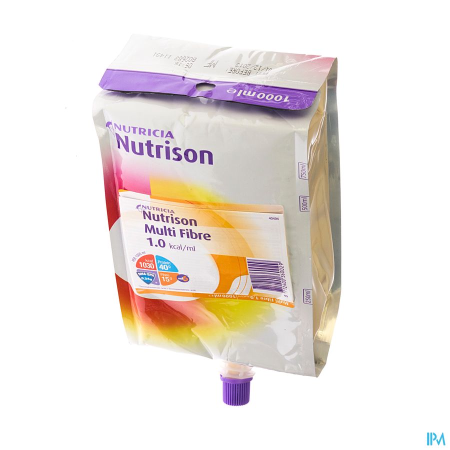 Nutrison Multi Fibre Pack 1000ml Vervangt 1325-273 Nutrison Multi Fibre Pack 1000ml Vervangt 1325-273