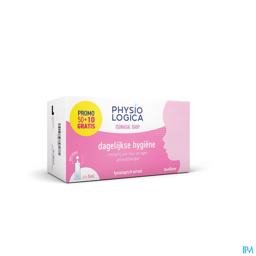 Physiologica Isonasal Unidose 50+10x5ml Promo