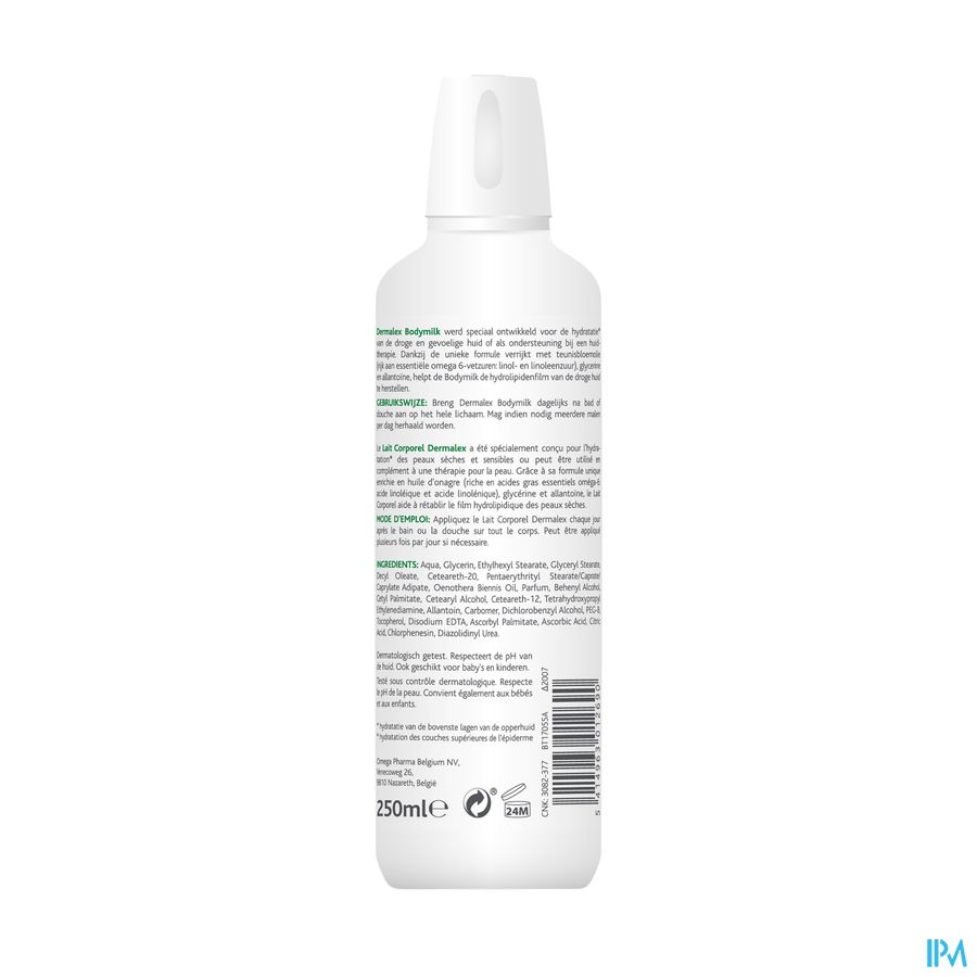 Dermalex Lait Corporel Nf 250ml 1