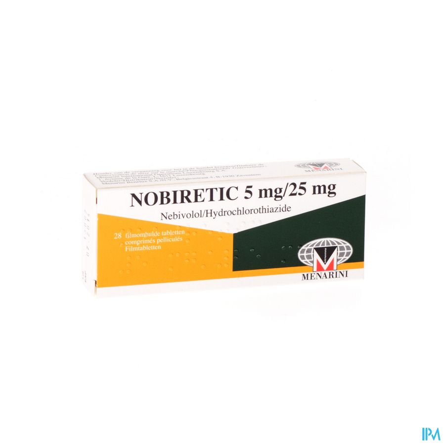 Nobiretic 5mg/25,0mg Comp 28 Nobiretic 5mg/25,0mg Comp 28