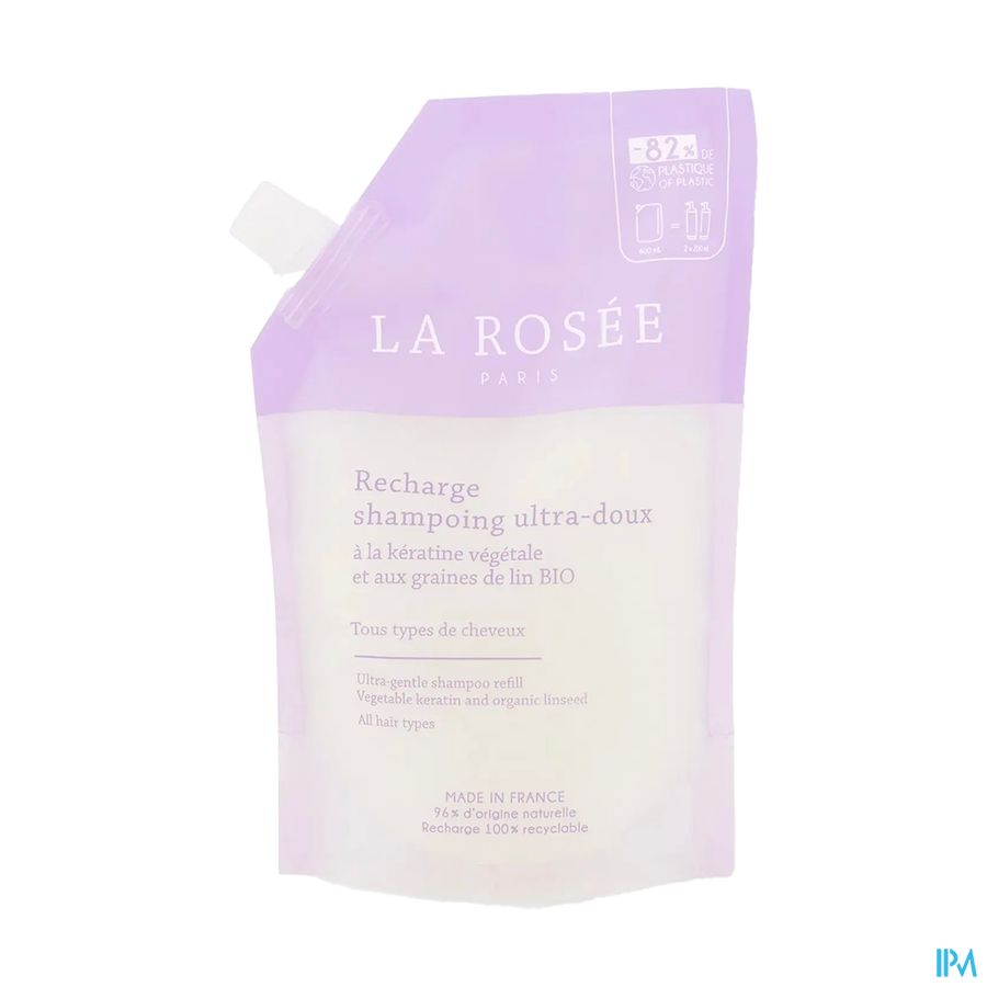 La Rosee Ultrazachte Sh Plant. Lijnz. Navul. 400ml La Rosee Ultrazachte Sh Plant. Lijnz. Navul. 400ml
