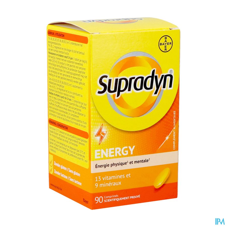 Supradyn Energy Comp 90 Nf Rempl.3150273 Supradyn Energy Comp 90 Nf Rempl.3150273